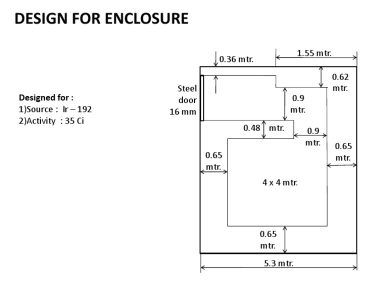 Design Specifications for Steel Enclosure | PDF