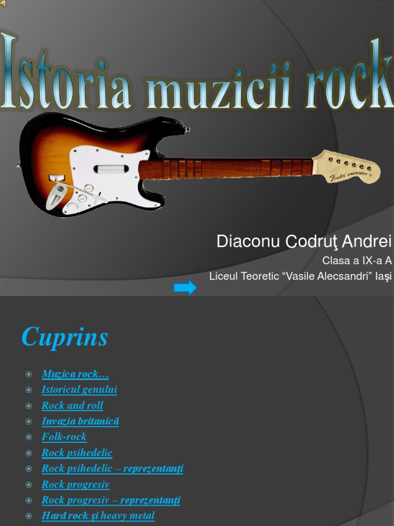 Istoria Muzicii Rock | PDF