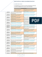 Horario 2º Semestre