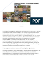 Claves Para Proyectar Espacios Públicos Confortables