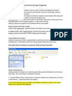 Examview Setup Information - Notes For Et - Sept2013