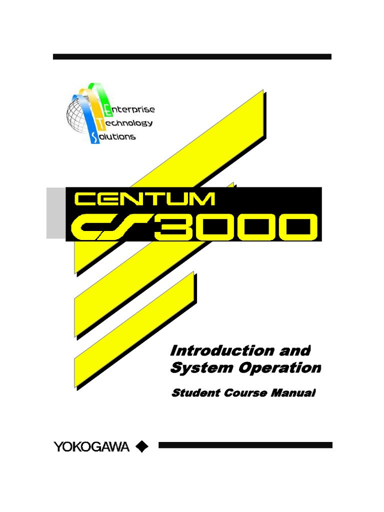 Engineering Training Manual Yokogawa Dcs