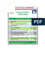 Cálculo RC-IVA dependiente paso a paso