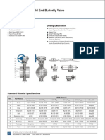 ButtWeld End Butterfly Valve