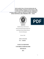 Download ANALISIS PENGARUH NILAI TUKAR KURS DOLAR  Suku Bunga Sbi Inflasi Jumlah Uang Beredar Thd IHSG by Najmalinda Zenitha SN173020360 doc pdf