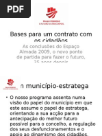 Bases para um contrato com os cidadãos