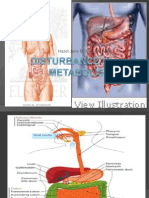 Disturbance in Metabolism