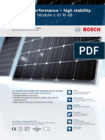 Bosch Solar Module C-Si M 48: Powerful Performance - High Stability