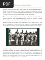 Formação da Escolta a Cavalo