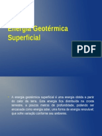 Energia Geotérmica Superficial