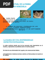 Situación Actual de la Rabia Paralitica en Vzla.