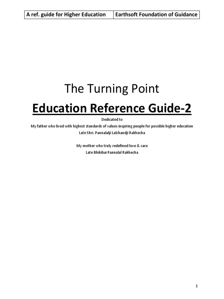 Education Guidance Part 2 PDF Graduate Record Examinations Sat