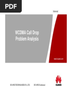 WCDMA Call Drop Problem Analysis