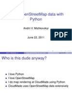Making Use of Openstreetmap Data With Python