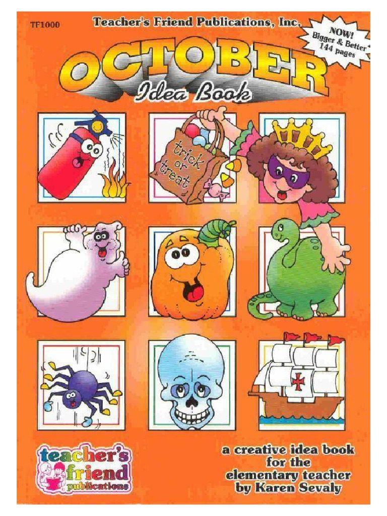 October Monthly Idea Book PDF | PDF
