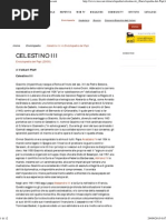 Celestino III - Enciclopedia dei Papi Treccani