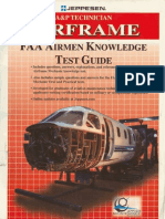 A&P Technician Airframe Faa Airmen Knowledge Test Guide