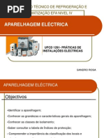 Aparelhagem Eléctrica