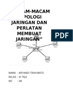 Laporan Topologi Jaringan (31!7!2013) Aryandi Triaynto 09 Xi Tkj2