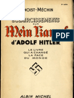 Benoist-Méchin Jacques - Eclaircissements sur Mein Kampf d'Adolf Hitler