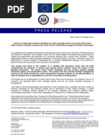 Press Release For Launch of Cultural Preservation Project in Unguja-4