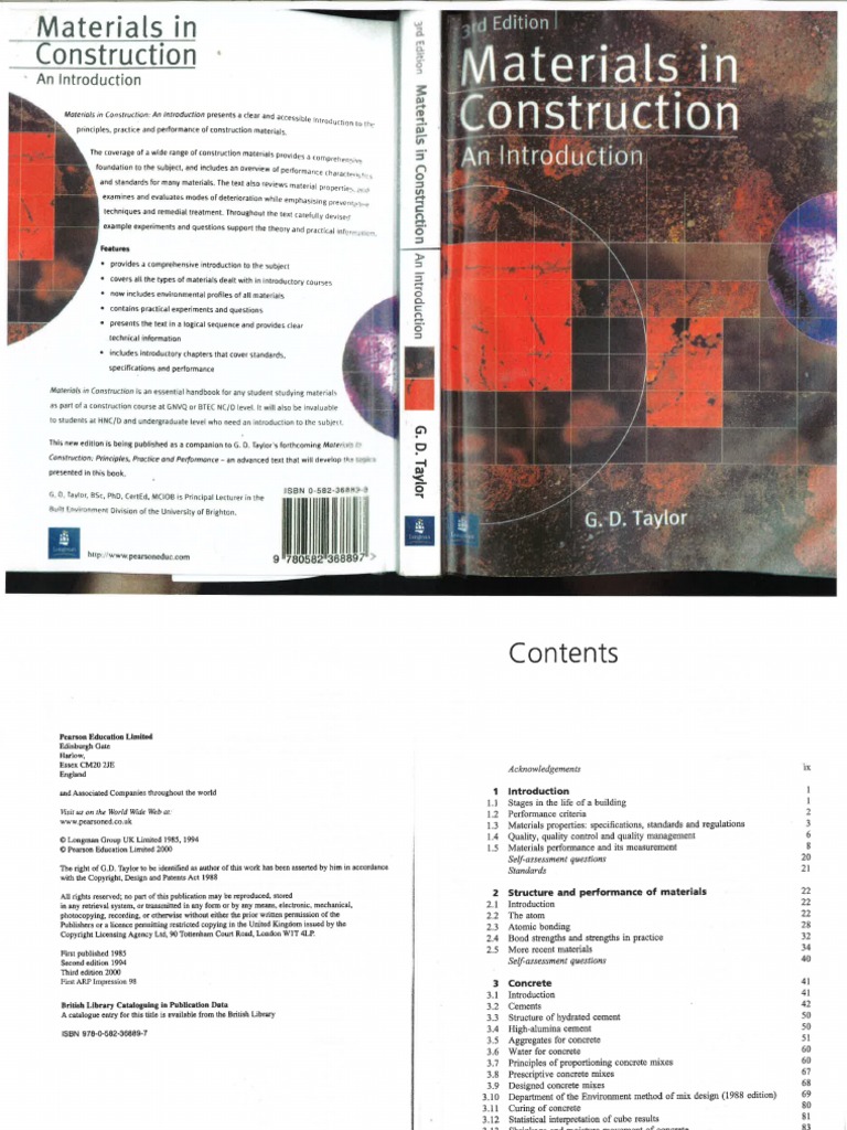 Materials in Construction | PDF