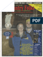 Dixieland Farm Article Country Folks - April 2006
