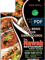 The Nawab Restaurant Menu1