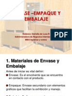 Envases Embalajes y Empaques