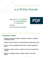 IDD Probleme Si Politici Sociale Curs 1 2009
