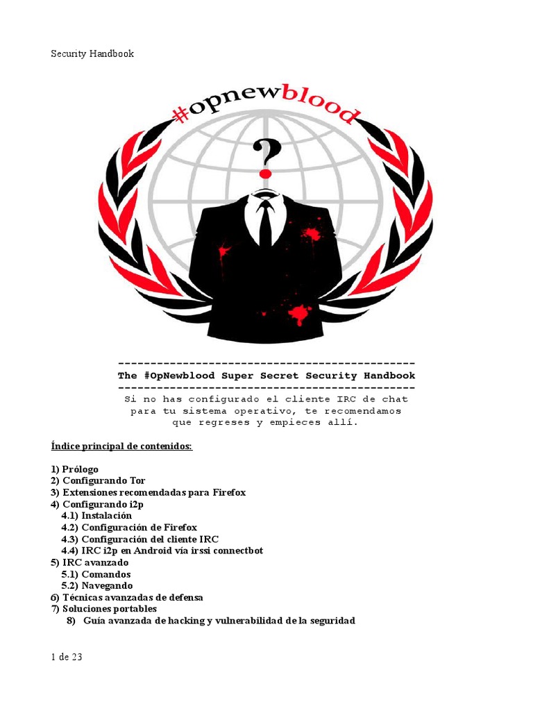 Libro de Seguridad | PDF