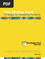 Motley Fool - 13 Steps To Investing Foolishly