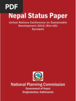 Nepal Status Paper Final Feb2012 Smallest
