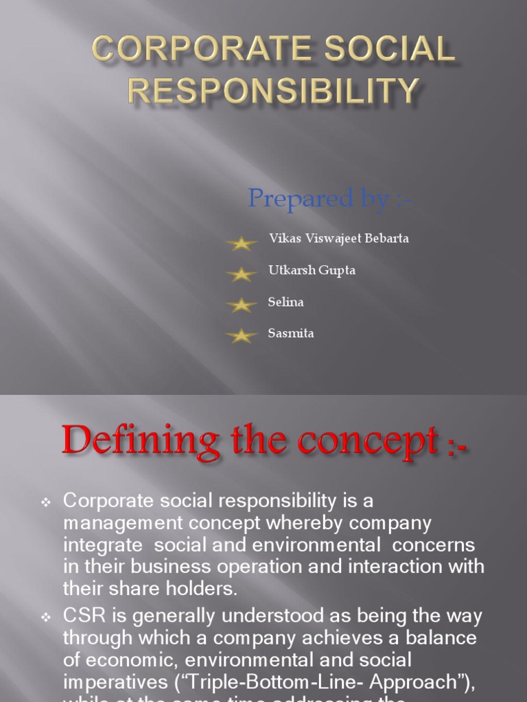 Corporate Social Responsibility of TESCO PDF