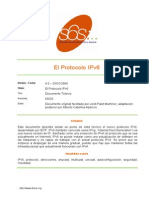 6SOS El Protocolo IPv6 v4 0