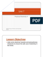 Unit 7 - Practical Electricity II (Compatibility Mode)