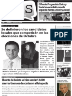 Se Definieron Los Candidatos Locales Que Competirán en Las Elecciones de Octubre