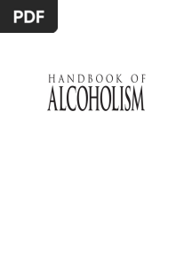 Handbook of Alcoholim