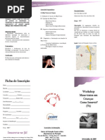 Flyer Maus Tratos nas Crianças