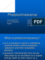 Photolumnescence