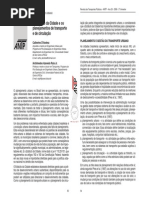 Estatuto da Cidade e os planejamentos de transporte e de circulação