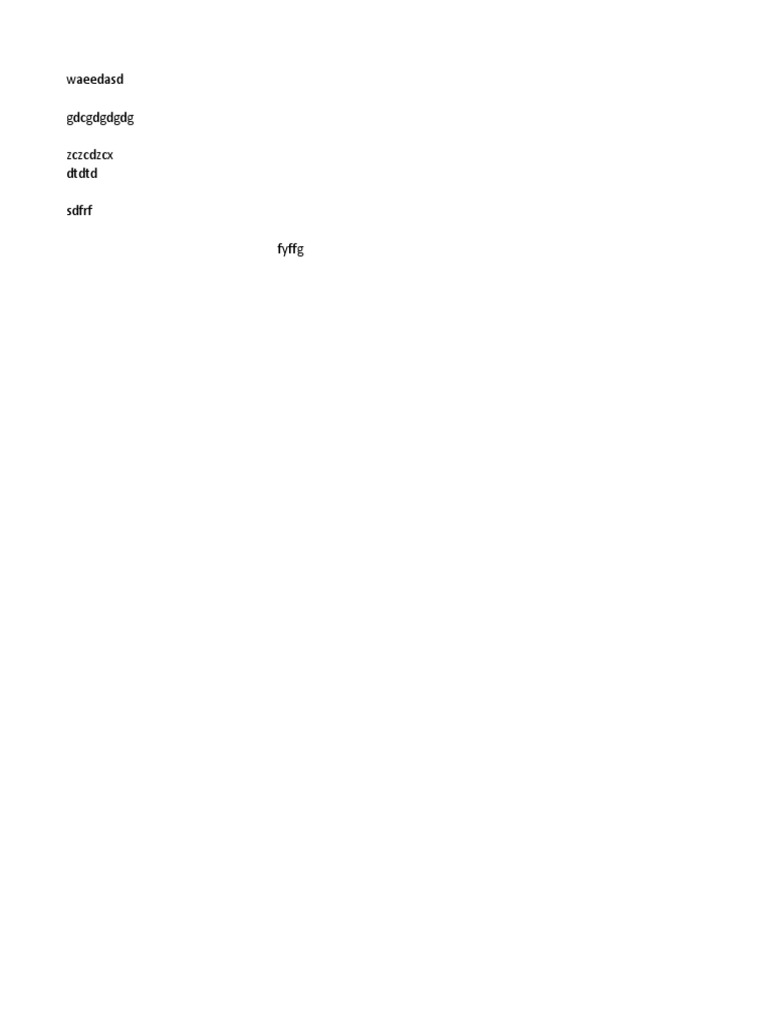 Document Content Placeholder | PDF