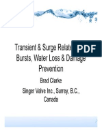 SingerValvePowerPoint - Transient and Surge Related Pipe Bursts