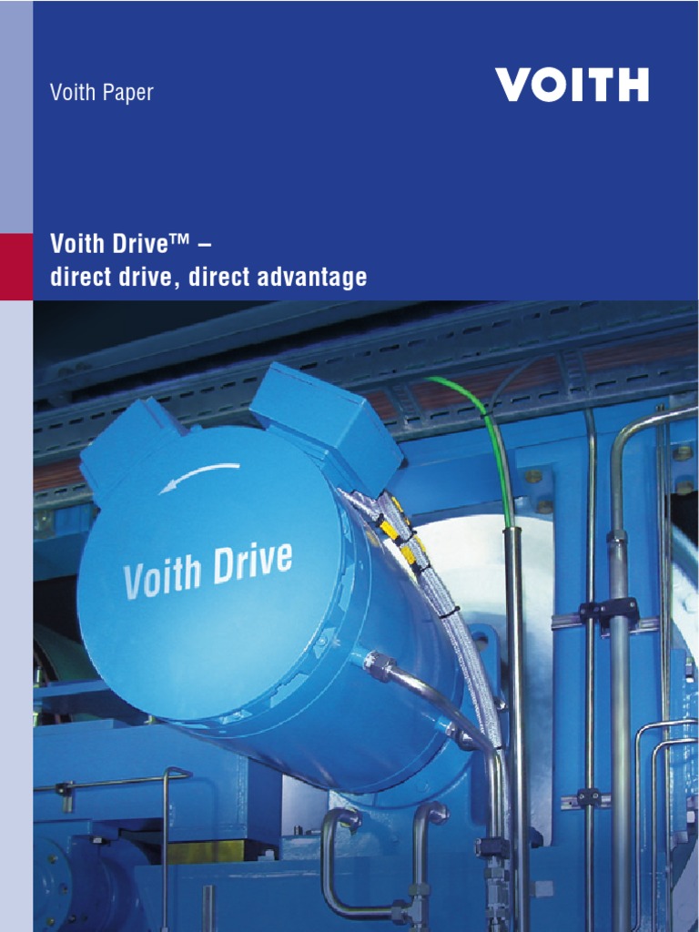 VoithDrive-624 e VP Voithdrive en | PDF | Transmission (Mechanics) | Gear