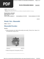 Arme y Des Arme Valvula de Priodidad Calibrar