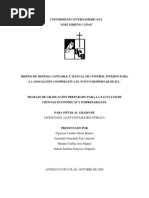 Sistema Contables y Control Interno