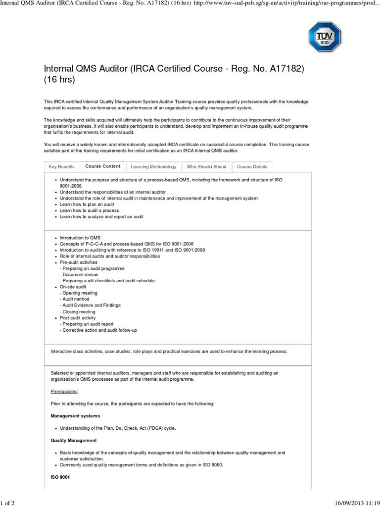 Quality audit pdf picture