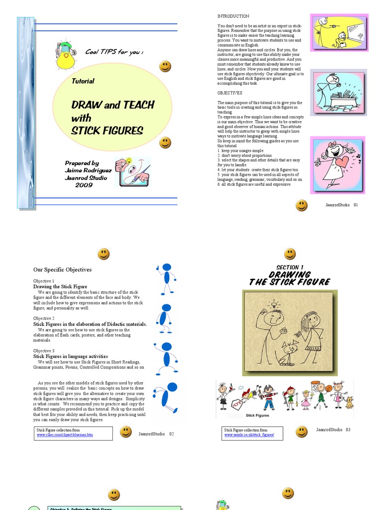 Teaching with Stick Figures Tutorial | PDF | Learning ...