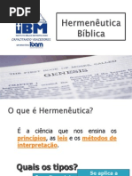 A importância da Interpretação Bíblica Consciente