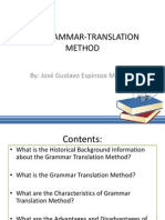 The Grammar-Translation Method